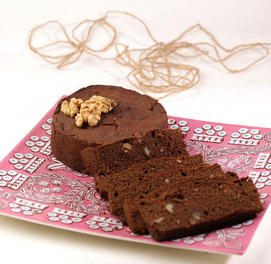 Chocolate Walnut Cake (Egg)
