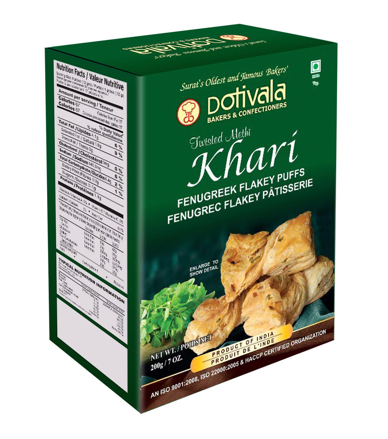 Twisted Methi Khari